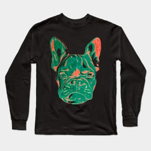 Frenchie Puppy Long Sleeve T-Shirt